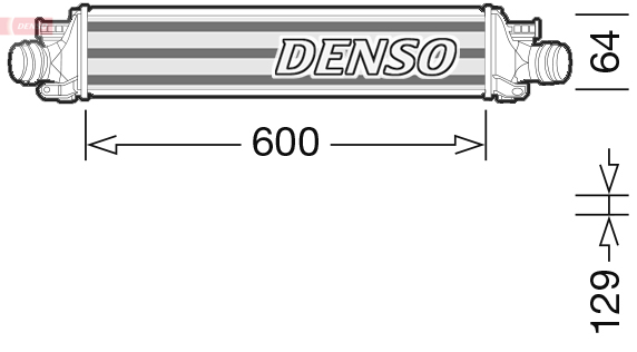 Interkoeler Denso DIT99000