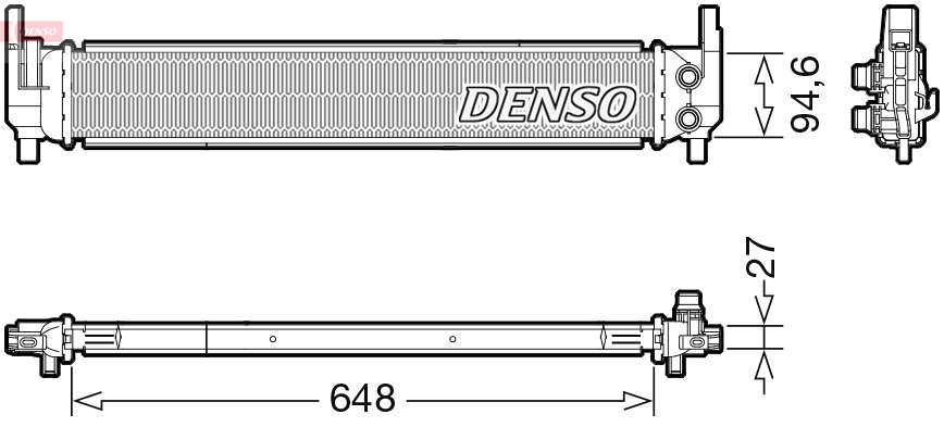 Radiateur Denso DRM02042