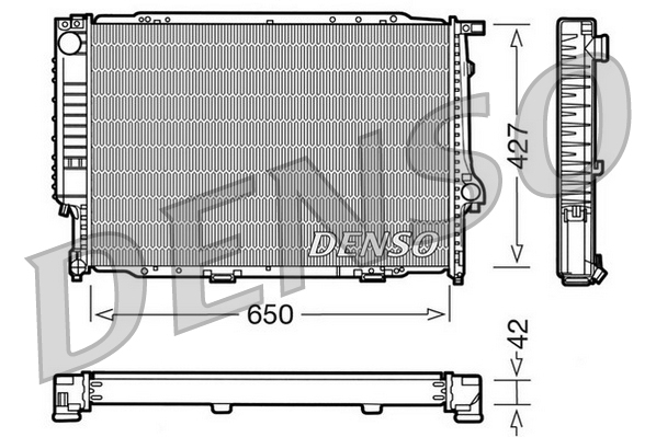 Radiateur Denso DRM05056