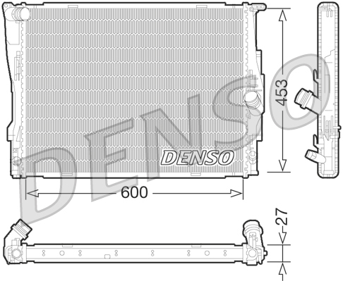 Radiateur Denso DRM05073