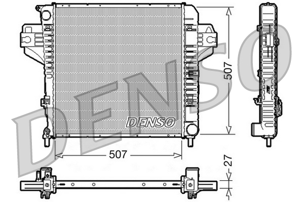 Radiateur Denso DRM06030