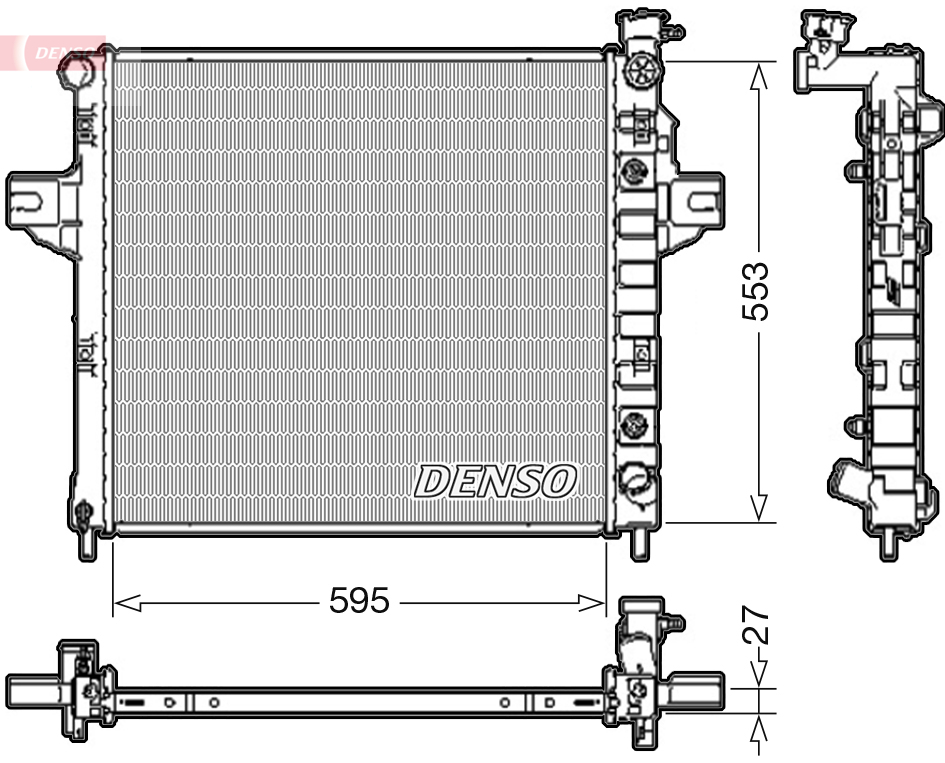 Radiateur Denso DRM06032
