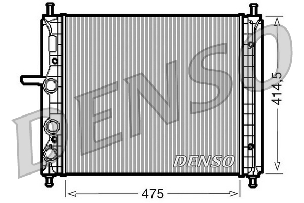 Radiateur Denso DRM09034