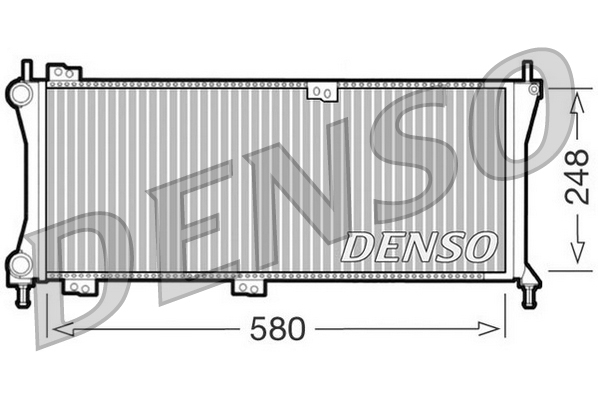 Radiateur Denso DRM09083