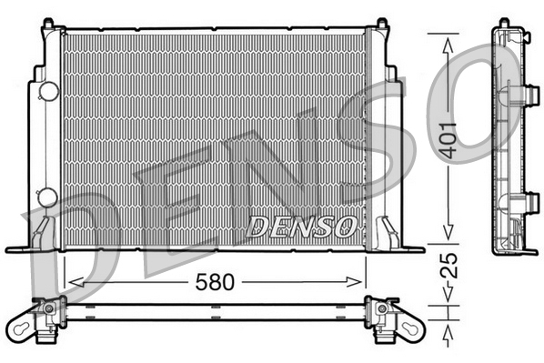 Radiateur Denso DRM09122