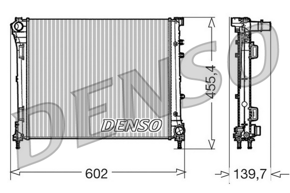 Radiateur Denso DRM09162