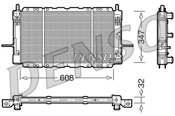 Radiateur Denso DRM10085