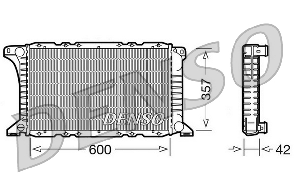 Radiateur Denso DRM10090