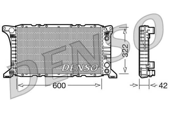 Radiateur Denso DRM10092