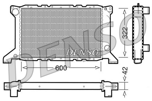 Radiateur Denso DRM10098