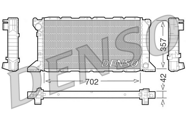 Radiateur Denso DRM10099
