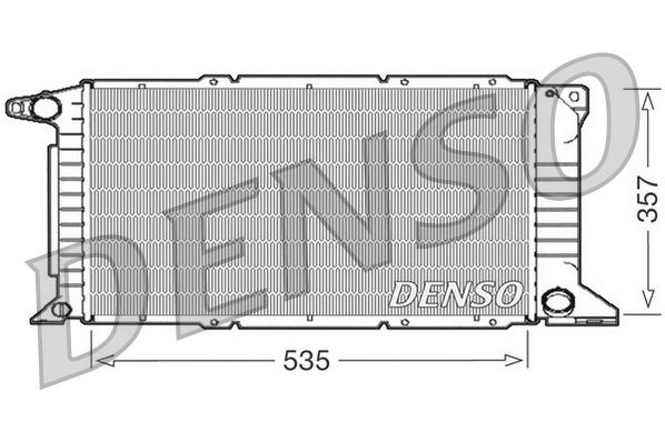 Radiateur Denso DRM10101