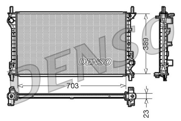 Radiateur Denso DRM10108