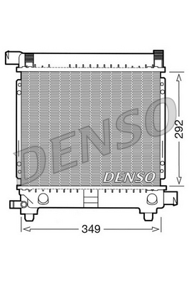 Radiateur Denso DRM17027