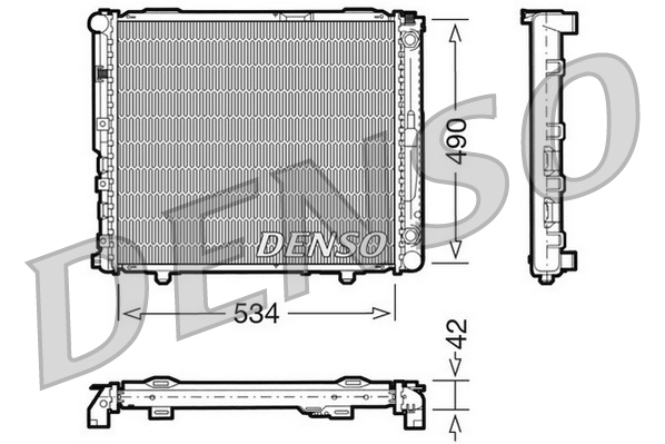 Radiateur Denso DRM17032