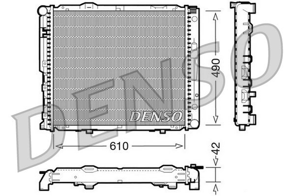 Radiateur Denso DRM17033