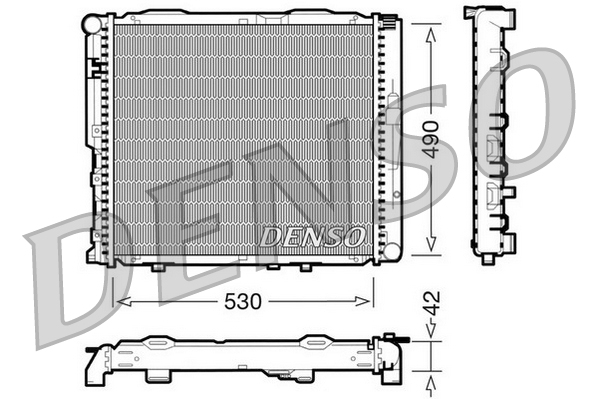 Radiateur Denso DRM17034