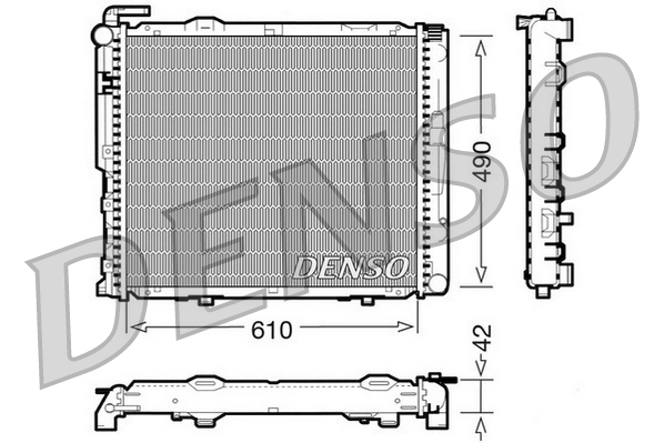 Radiateur Denso DRM17035