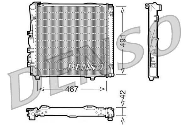 Radiateur Denso DRM17052