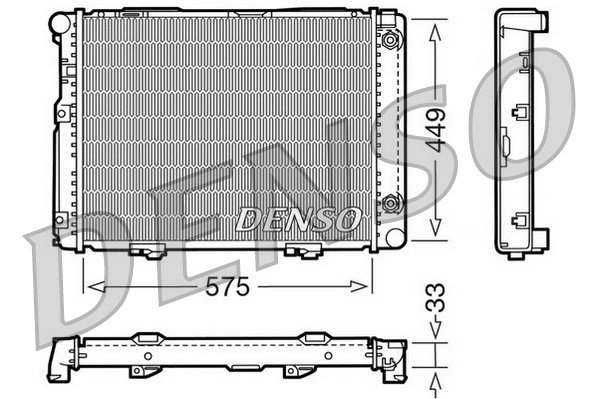 Radiateur Denso DRM17061