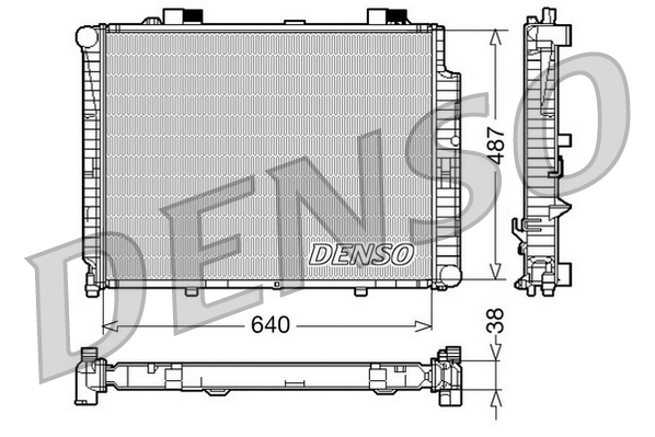 Radiateur Denso DRM17085