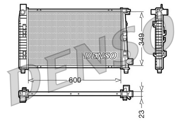 Radiateur Denso DRM17100