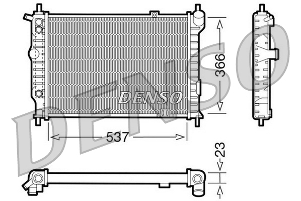 Radiateur Denso DRM20012