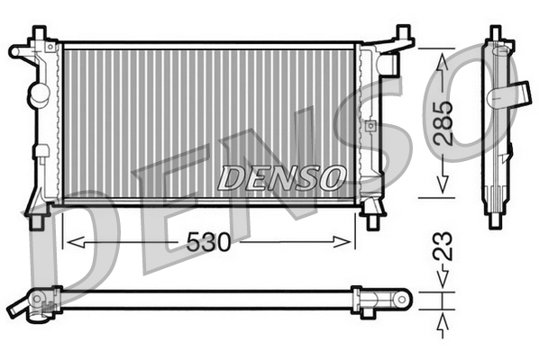 Radiateur Denso DRM20037