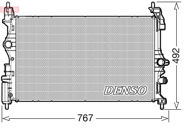 Radiateur Denso DRM20051