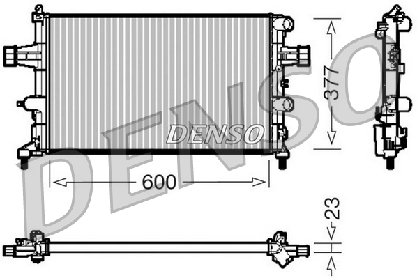 Radiateur Denso DRM20081