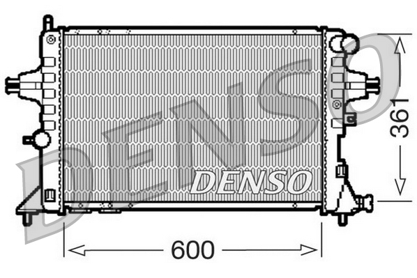 Radiateur Denso DRM20084