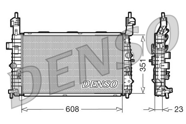 Radiateur Denso DRM20093