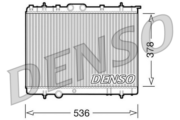 Radiateur Denso DRM21030