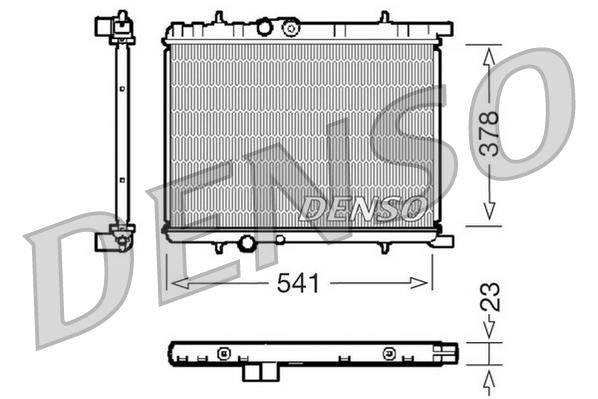 Radiateur Denso DRM21033