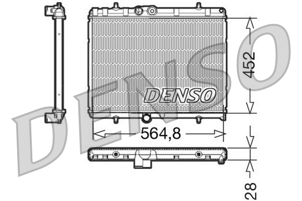 Radiateur Denso DRM21057