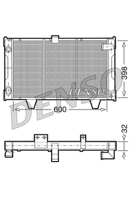 Radiateur Denso DRM21061