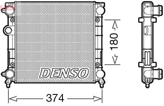 Radiateur Denso DRM22003