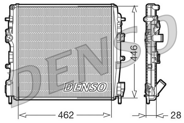 Radiateur Denso DRM23018