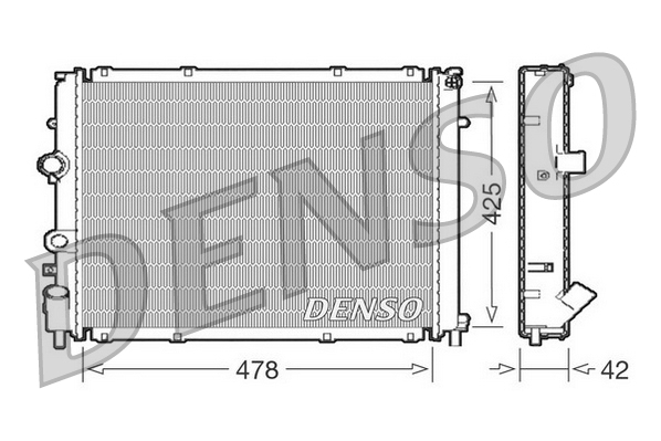 Radiateur Denso DRM23031