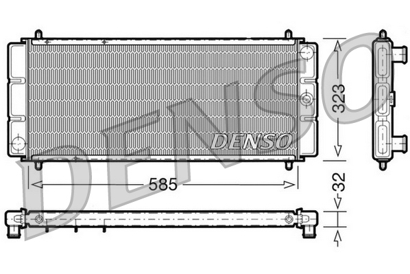 Radiateur Denso DRM24011