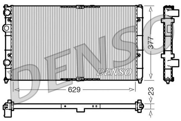 Radiateur Denso DRM26040