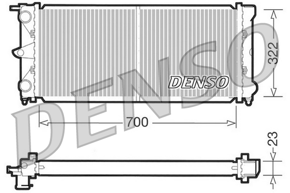 Radiateur Denso DRM32021