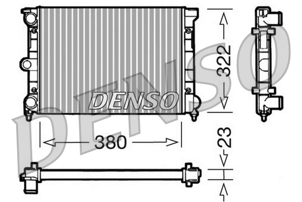 Radiateur Denso DRM32032