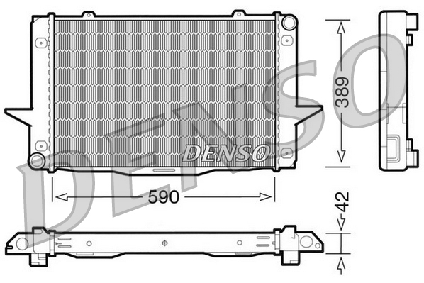 Radiateur Denso DRM33043