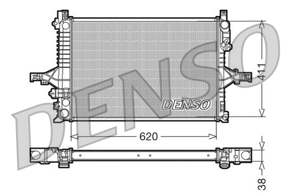 Radiateur Denso DRM33065