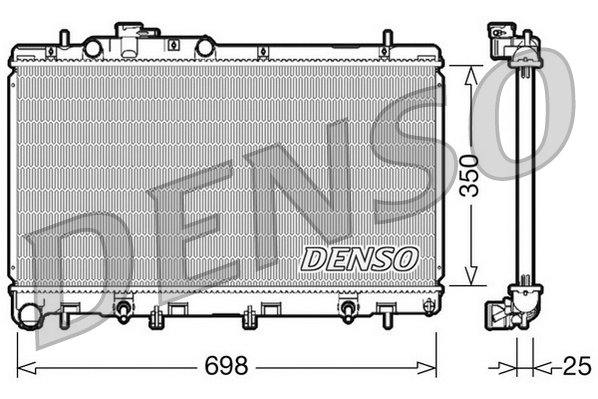 Radiateur Denso DRM36011