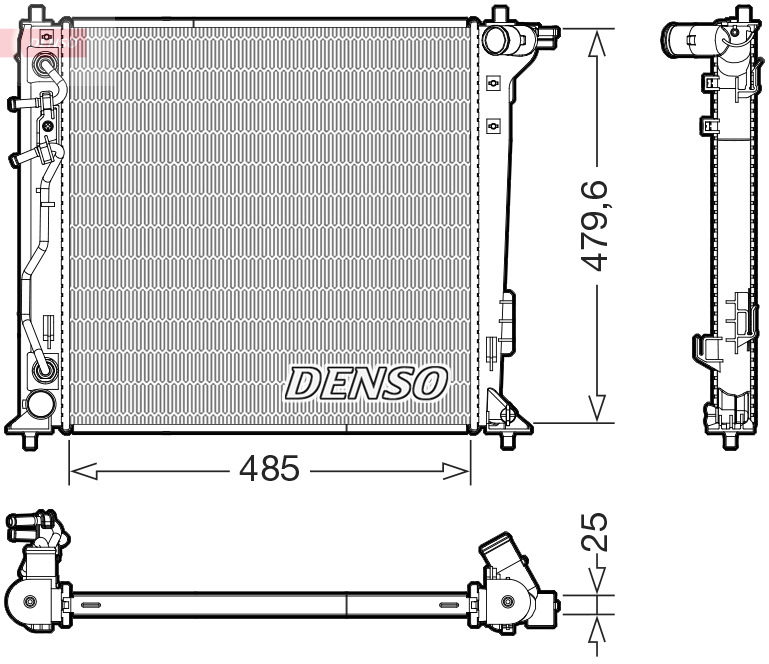 Radiateur Denso DRM41030