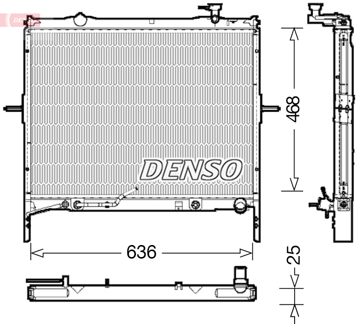 Radiateur Denso DRM43002