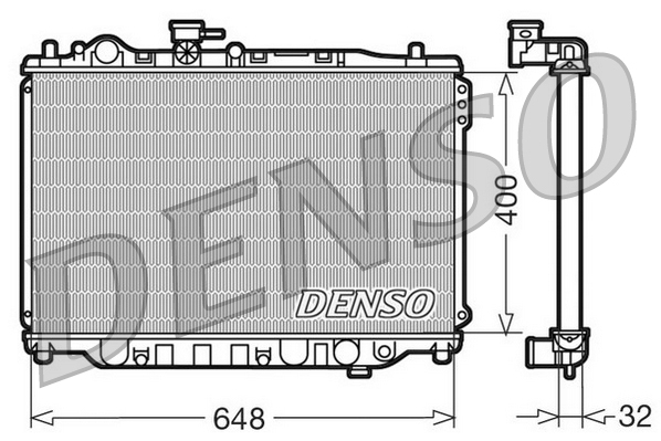 Radiateur Denso DRM44007