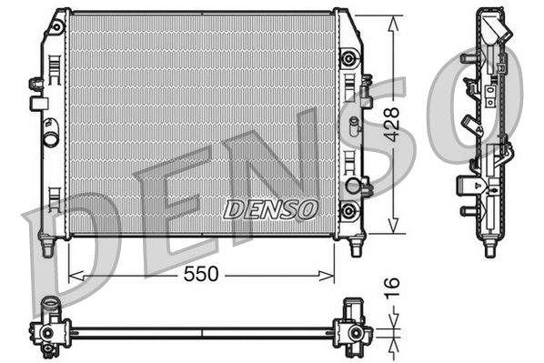 Radiateur Denso DRM44009